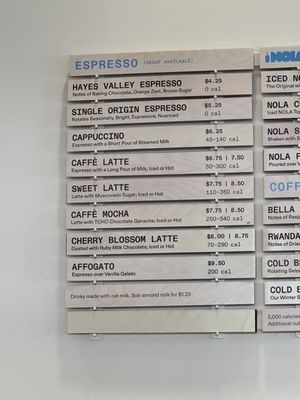 Menu photo 5 Blue Bottle Coffee - Bradbury Los Angeles, CA Menu photo 5 Blue Bottle Coffee - Bradbury Los Angeles, CA