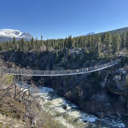 Trail of '98 Tours - Yukon Suspension Bridge