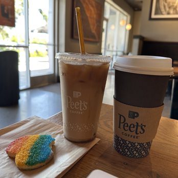 Peet's Coffee - a cup of coffee and a cookie - Coffee & Tea Near Me - Laguna Niguel, California Peet's Coffee - a cup of coffee and a cookie - Coffee & Tea Near Me - Laguna Niguel, California