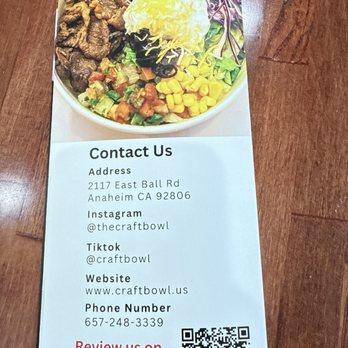 Craft Bowl - Korean Near Me - Anaheim, California