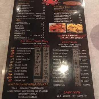 The Juicy Crab - Duluth - Menu - Seafood Near Me - Duluth, Georgia