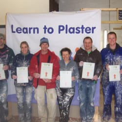 Learn to Plaster - Some very happy students