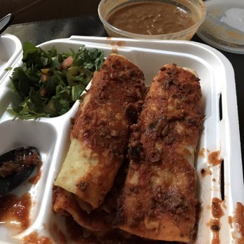 Sunshine's - Enchiladas to go - next time need to put sauce in separate container - Juice Bars & Smoothies Near Me - Houston, Texas