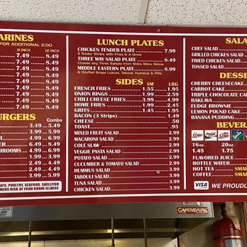 Gina's Delicatessen - Menu - Delis Near Me - Jacksonville, Florida Gina's Delicatessen - Menu - Delis Near Me - Jacksonville, Florida