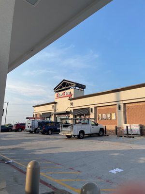 Exxon Gas Station by null