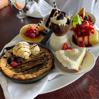 The Fish Hopper - Dessert menu display hehe - Seafood Near Me - Monterey, California The Fish Hopper - Dessert menu display hehe - Seafood Near Me - Monterey, California
