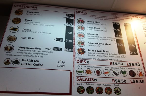 Menu photo 2 Turkish Kebabs South Melbourne, VIC