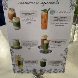 Drink Menu Drink Menu