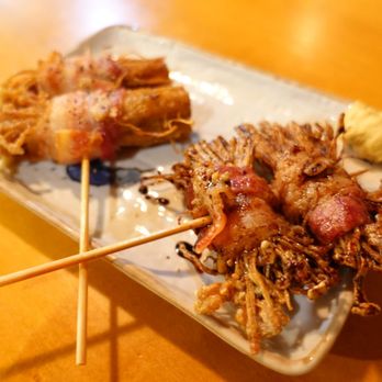 Torikyu - Bacon Enoki (Salt and Tare) - Japanese Near Me - Honolulu, Hawaii Torikyu - Bacon Enoki (Salt and Tare) - Japanese Near Me - Honolulu, Hawaii