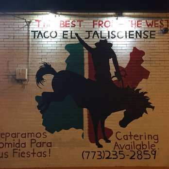Taco El Jalisciense - Mural outside of the building - Mexican Near Me - Chicago, Illinois Taco El Jalisciense - Mural outside of the building - Mexican Near Me - Chicago, Illinois