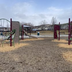 Pagni Ranch Park - Two parts of the playground.