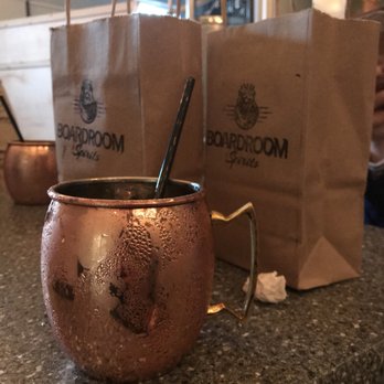 Boardroom Spirits - Our souvenir glasses packed and ready to head home with us - Distilleries Near Me - Lansdale, Pennsylvania
