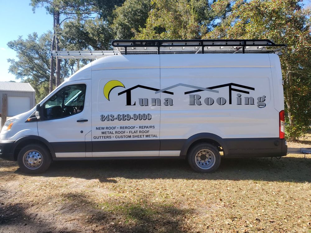 Slide of Luna Roofing