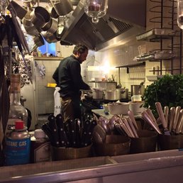 Cute kitchen making all of the delicious food!