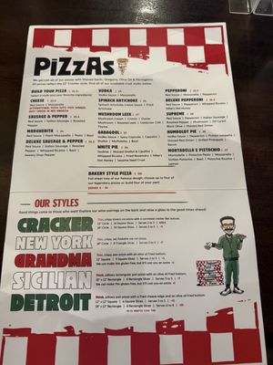 Menu photo 1 Professor Pizza - Old Town Chicago, IL Menu photo 1 Professor Pizza - Old Town Chicago, IL