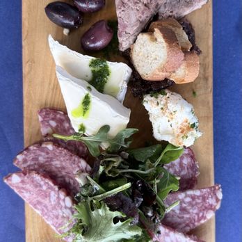 Cafe Panisse - Assiette De Charcuterie. Saucisson, Pate, Jambon Cru, Salade Verte - French Near Me - South Miami, Florida Cafe Panisse - Assiette De Charcuterie. Saucisson, Pate, Jambon Cru, Salade Verte - French Near Me - South Miami, Florida