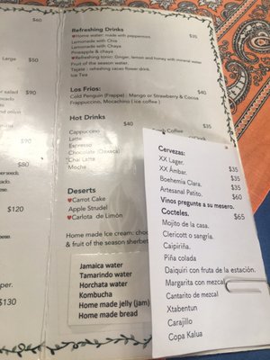 Menu photo 2 Yerba Buena del Sisal Valladolid, YUC Menu photo 2 Yerba Buena del Sisal Valladolid, YUC