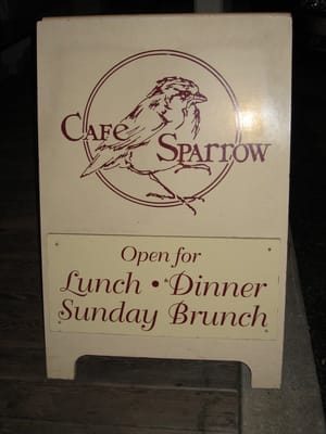 Café Sparrow by null
