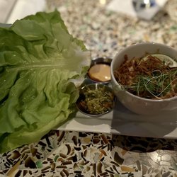 Korean BBQ Chicken Lettuce Wraps