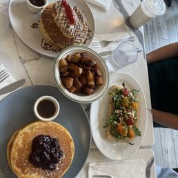 Blue Belly Stacks, Nutella Stacks, Avo Toast Blue Belly Stacks, Nutella Stacks, Avo Toast