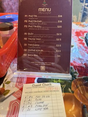 Menu photo 1 Pho Bac Dau Toronto, ON Menu photo 1 Pho Bac Dau Toronto, ON