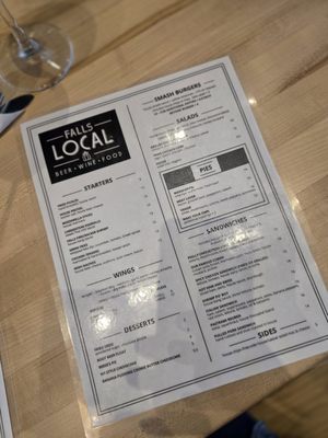 Menu photo 2 Falls Local Wendell, NC
