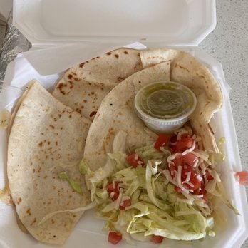 Taqueria Tejupilco - a tortilla and salad in a styrofoam container - Mexican Near Me Taqueria Tejupilco - a tortilla and salad in a styrofoam container - Mexican Near Me