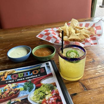 Taquilo's - Spicy margarita & chips & salsas. - Mexican Near Me - Galveston, Texas