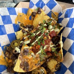 Vegan nachos! Wowza! Vegan nachos! Wowza!