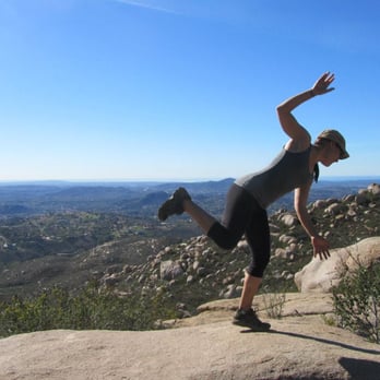 Mount Woodson Trail - "Yoga" - Hiking Near Me - Poway, California Mount Woodson Trail - "Yoga" - Hiking Near Me - Poway, California