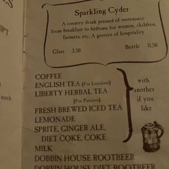 Dobbin House Tavern - Menu - Bars Near Me - Gettysburg, Pennsylvania Dobbin House Tavern - Menu - Bars Near Me - Gettysburg, Pennsylvania