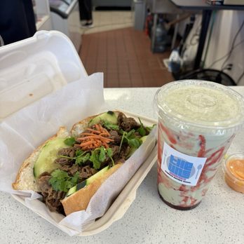 The Une Union City - Bulgogi Beef Sandwich + Matcha Strawberry - Sandwiches Near Me - Union City, California The Une Union City - Bulgogi Beef Sandwich + Matcha Strawberry - Sandwiches Near Me - Union City, California