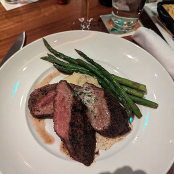 Seasons 52 - Kona rubbed pork loin - New American Near Me - Edison, New Jersey Seasons 52 - Kona rubbed pork loin - New American Near Me - Edison, New Jersey