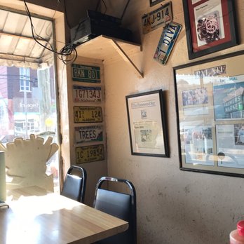 Saw's Soul Kitchen - View from the inside of some wall memorabilia. - Barbeque Near Me - Birmingham, Alabama