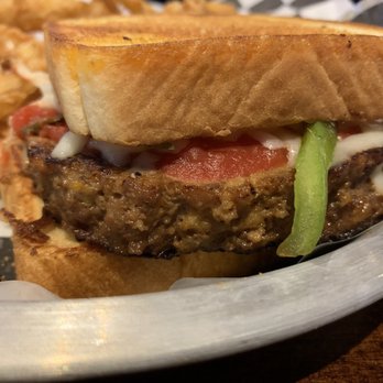The Draft 1488 - Close up on meatloaf sandwich - order something else - Sports Bars Near Me - Magnolia, Texas The Draft 1488 - Close up on meatloaf sandwich - order something else - Sports Bars Near Me - Magnolia, Texas