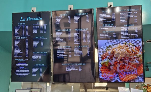 Menu photo 1 La Pasadita Taco Shop Murrieta, CA Menu photo 1 La Pasadita Taco Shop Murrieta, CA