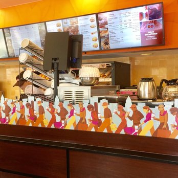Dunkin' - a line of women on the counter - Coffee & Tea Near Me - Falmouth, Massachusetts Dunkin' - a line of women on the counter - Coffee & Tea Near Me - Falmouth, Massachusetts