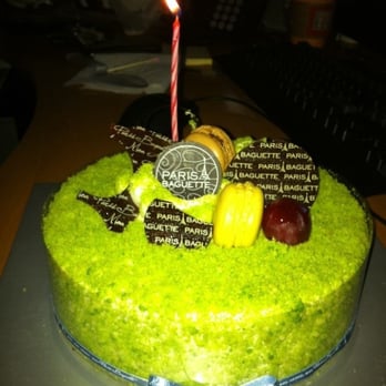 Paris Baguette - Green Tea Cake - Bakeries Near Me - Flushing, New York Paris Baguette - Green Tea Cake - Bakeries Near Me - Flushing, New York