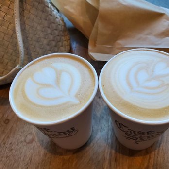 Case Study Coffee - Hazelnut latte and bourbon caramel latte - Coffee & Tea Near Me - Portland, Oregon Case Study Coffee - Hazelnut latte and bourbon caramel latte - Coffee & Tea Near Me - Portland, Oregon