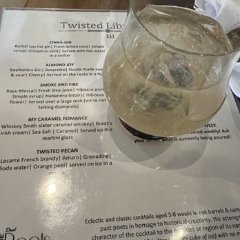 The Twisted Fork - Almond joy 11$ happy hour 3/20/23 - New American Near Me - Reno, Nevada