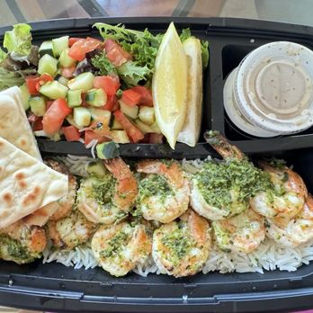 Luna Grill El Camino Real - Grilled garlic shrimp - Mediterranean Near Me - Carlsbad, California Luna Grill El Camino Real - Grilled garlic shrimp - Mediterranean Near Me - Carlsbad, California