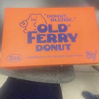 Old Ferry Donut - There is magic inside this Orange Box - Donuts Near Me - Buena Park, California