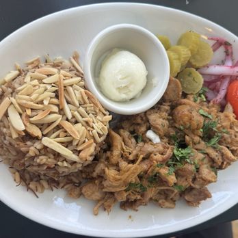 Sitti - Chicken shawarma with Sitti rice and garlic whip - Lebanese Near Me - Raleigh, North Carolina Sitti - Chicken shawarma with Sitti rice and garlic whip - Lebanese Near Me - Raleigh, North Carolina