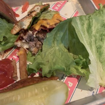 Big Pink - Bacon and Cheddar Burger - Pizza Near Me - Miami Beach, Florida
