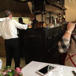 Akropolis - Indoor grill behind the bar.