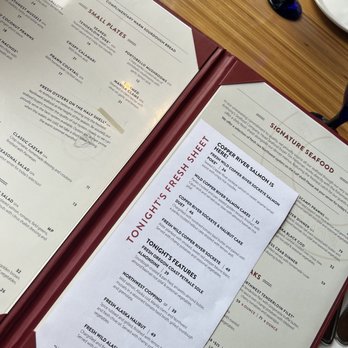 Anthony's - Homeport - Dinner menu - Seafood Near Me - Edmonds, Washington