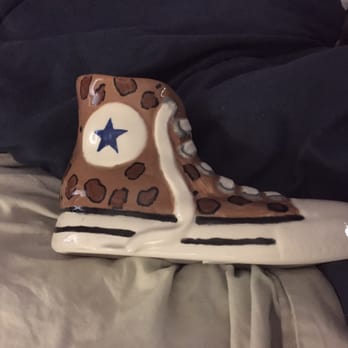 Kiln It - Leopard converse - Arts & Crafts Near Me - Albuquerque, New Mexico