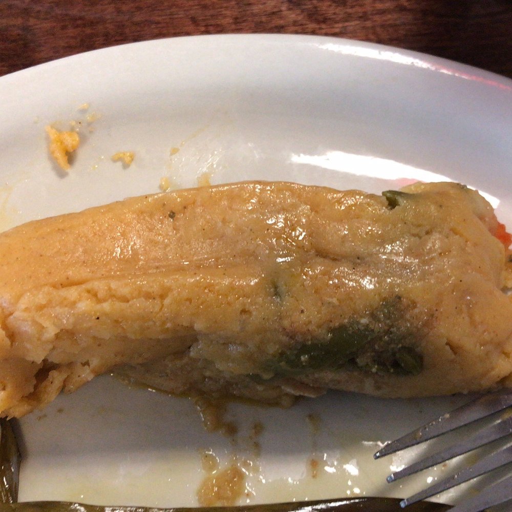 Mama Rosa Pupuseria - Chicken tamale ! - Salvadoran Near Me - Houston, Texas
