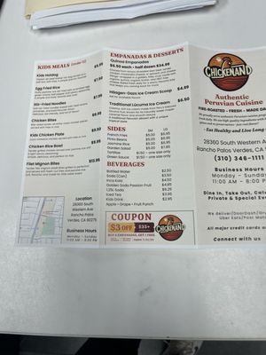 Menu photo 1 Chicken Land San Pedro, CA