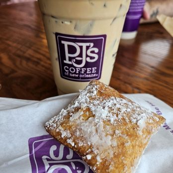 PJ's Coffee - Southern wedding cake iced coffee and beignet - Coffee & Tea Near Me - Newington, Connecticut PJ's Coffee - Southern wedding cake iced coffee and beignet - Coffee & Tea Near Me - Newington, Connecticut
